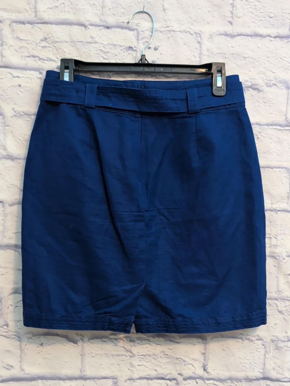 Banana Republic Cobalt Blue Linen Blend Mini Skirt - Size 2